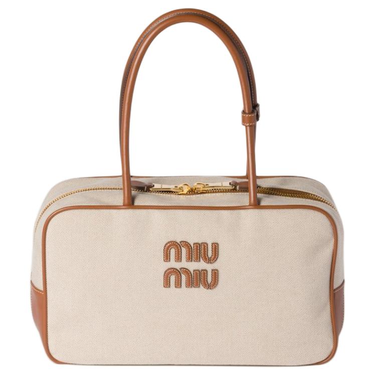 Женская сумка MIU MIU Beau (бежевая)
