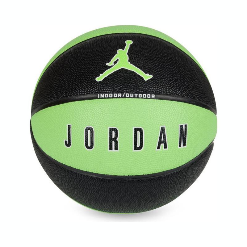 Jordan Artificial Leather Basketball Black Green Size 7 Training Unisex