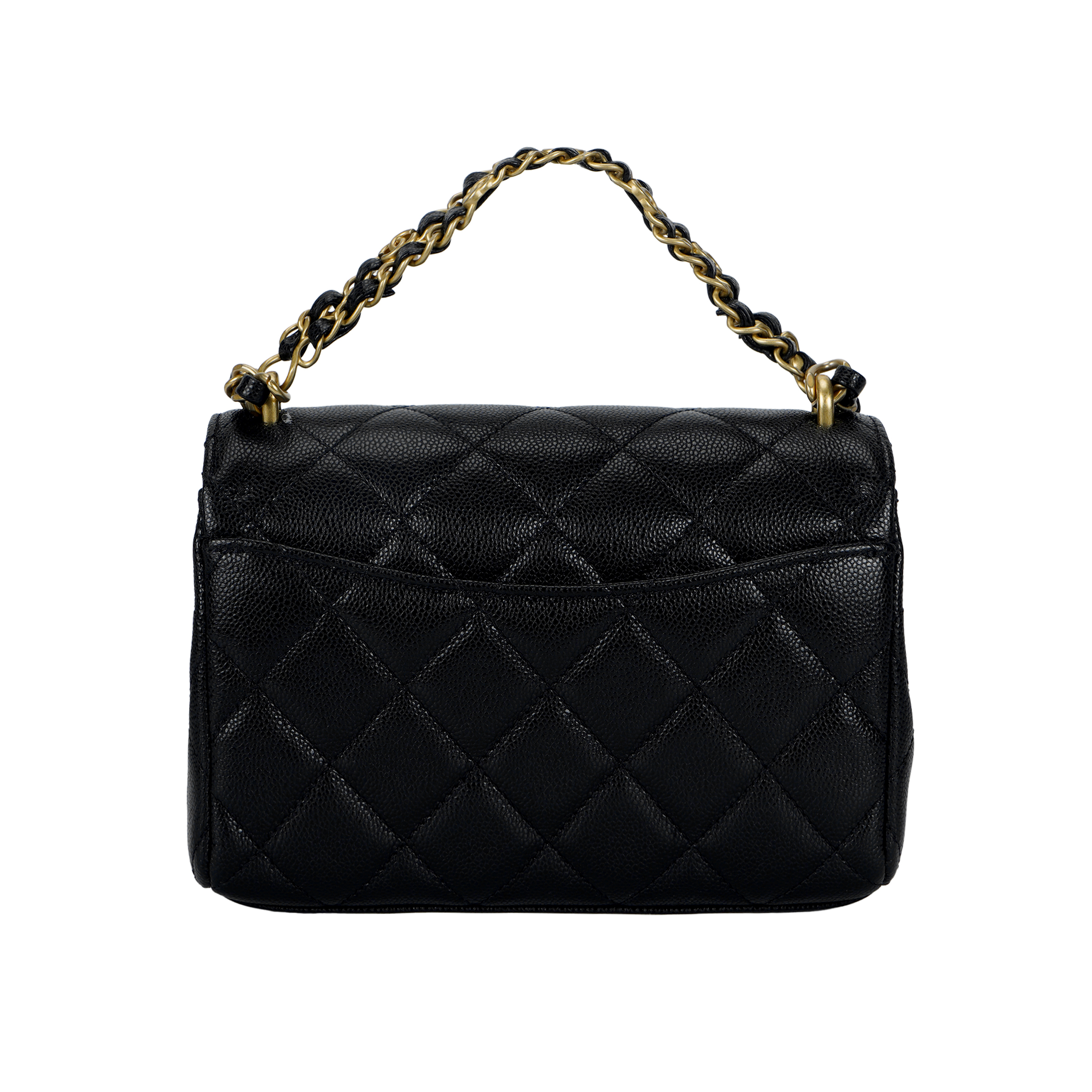 Женская сумка Chanel Classic Flap CF 25P (черная) — фото 3