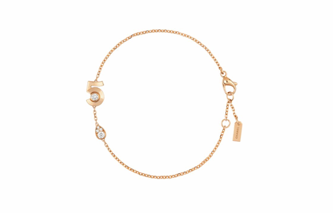 Женский браслет Chanel (золотой)