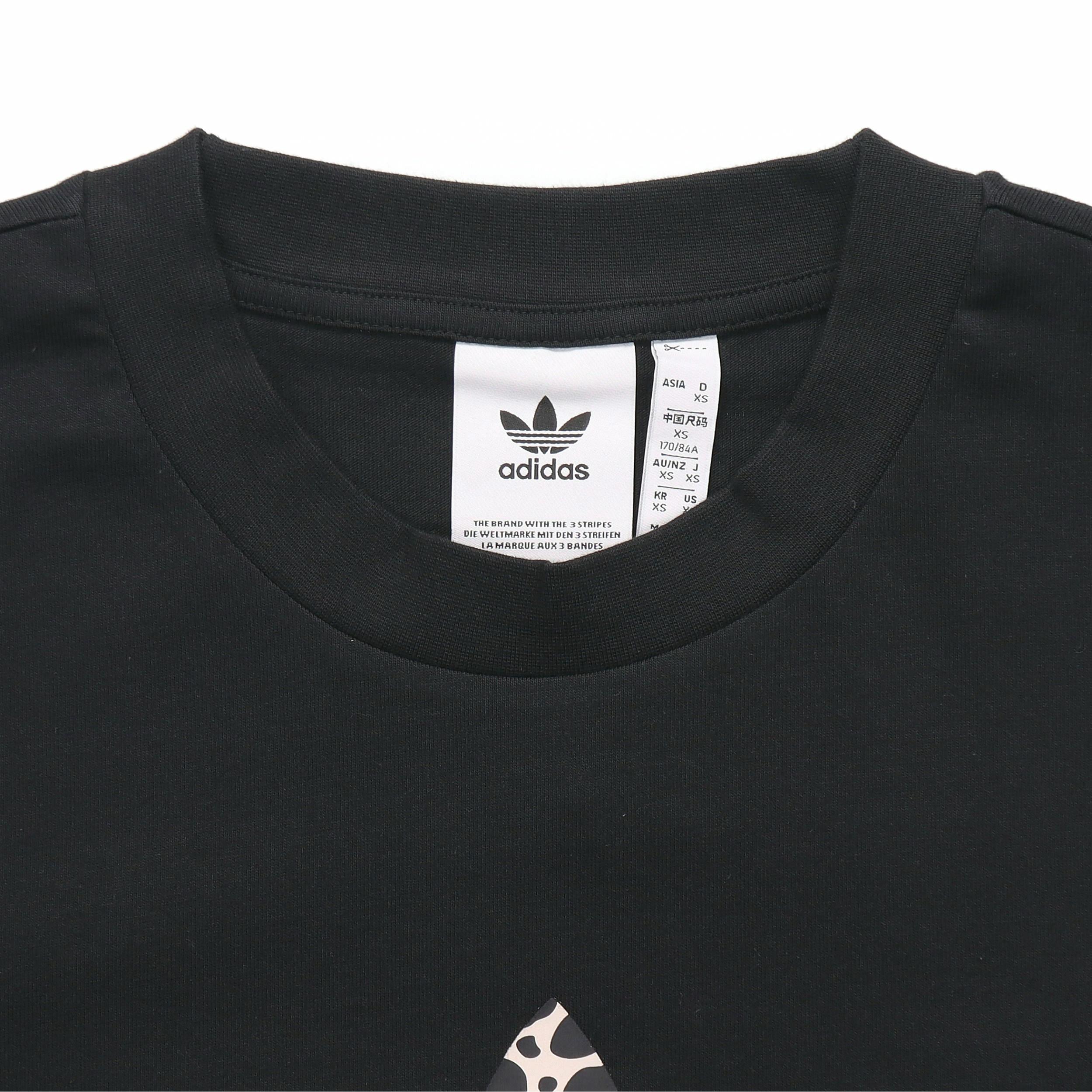 Мужская футболка adidas x Atmos Tee (черная) — фото 4