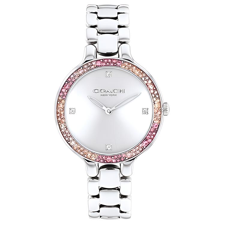 Часы COACH COACH CHELSEA 32mm 30 (серебристый)