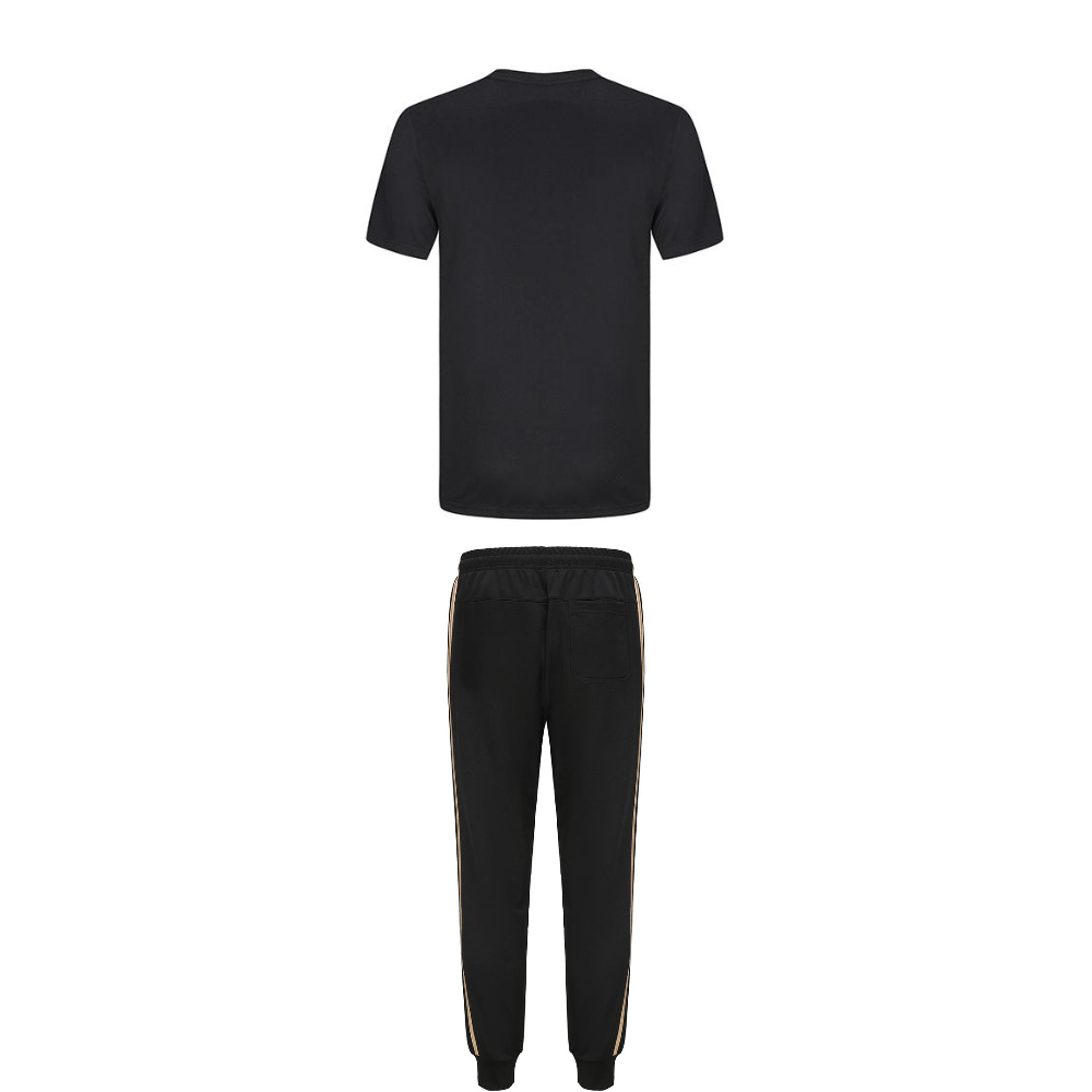 Adidas Taekwondo Casual Sportswear Unisex Black Gold