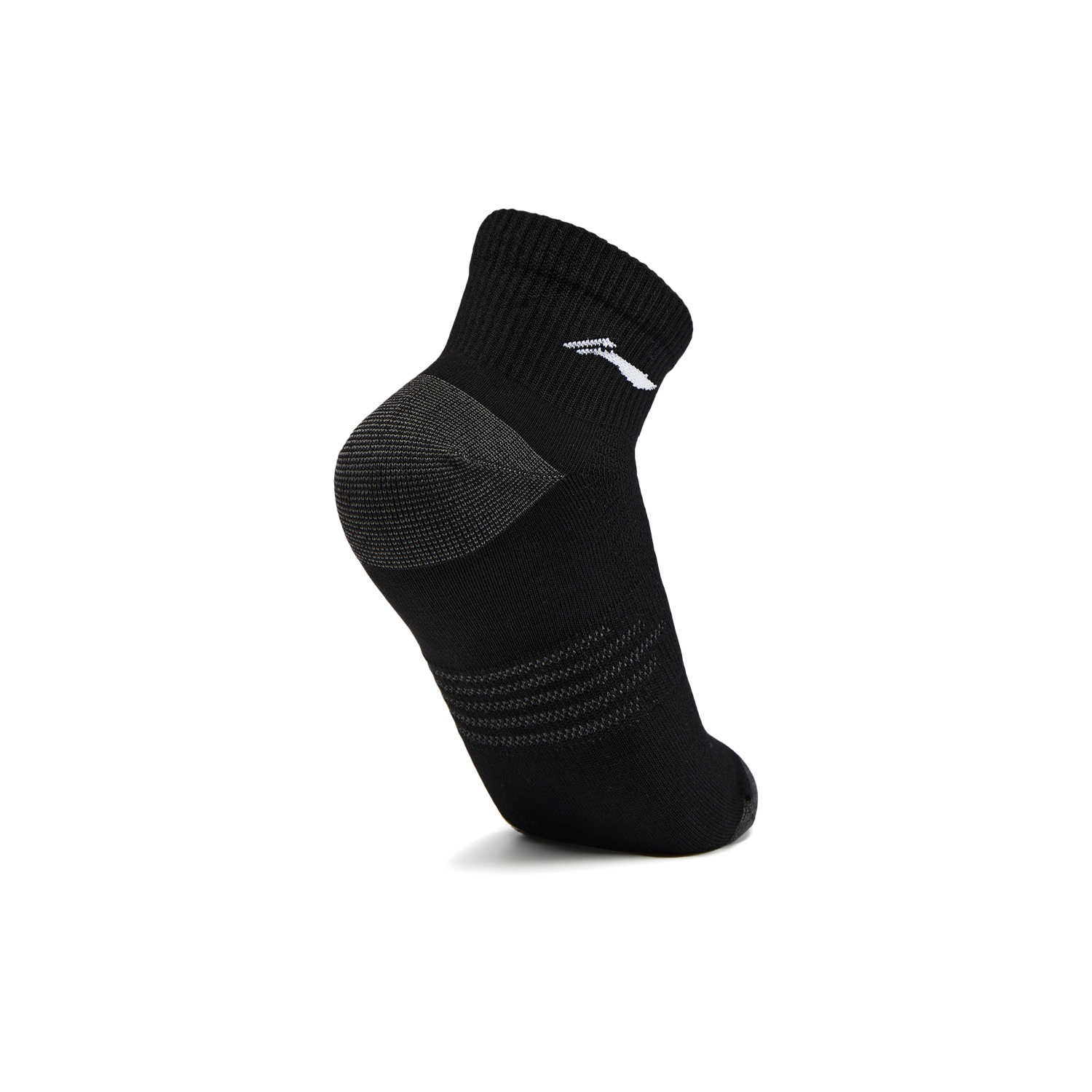 Li Ning Sports Life Collection Ankle Socks Unisex 3 Pack Black