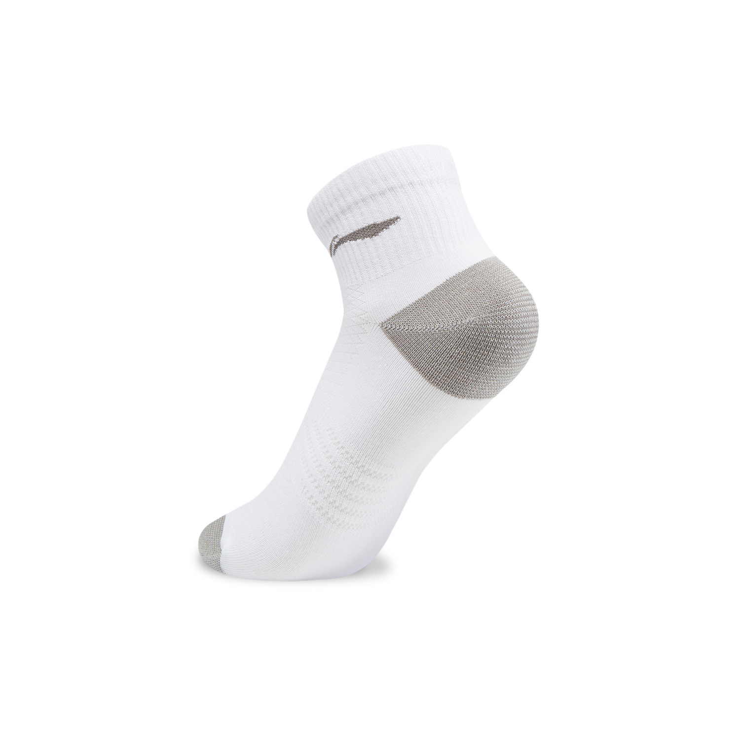 Li Ning Sports Life Collection Ankle Socks Unisex 3 Pack White