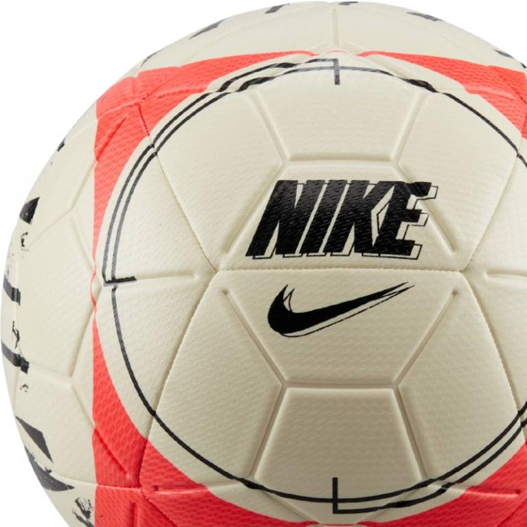 Nike Size 5 Soccer Ball Pu Unisex White Orange