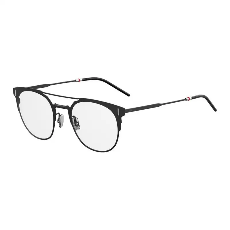 DIOR Metal Aviator Eyeglass Frames Women's Black