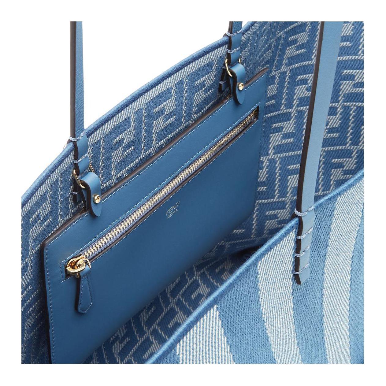 Сумка Fendi (синий) — фото 6