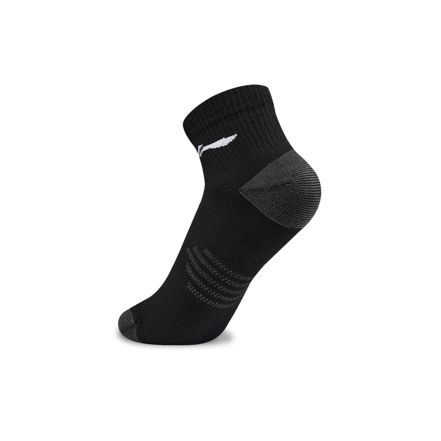 Li Ning Sports Life Collection Ankle Socks Unisex 3 Pack Black