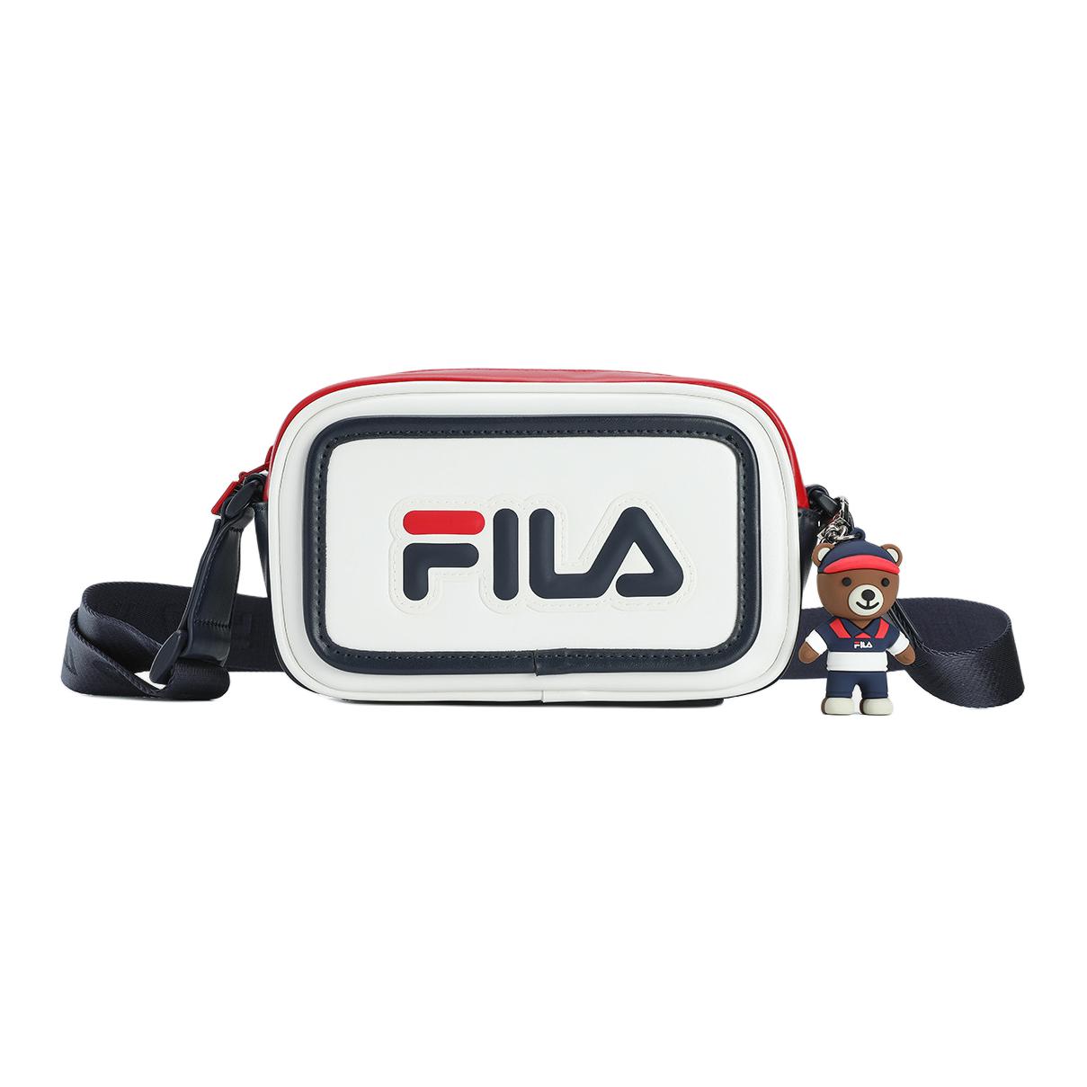 Женская сумка FILA Originale (бело-красная)