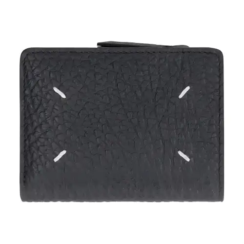 Maison Margiela Leather Wallet Women's Black