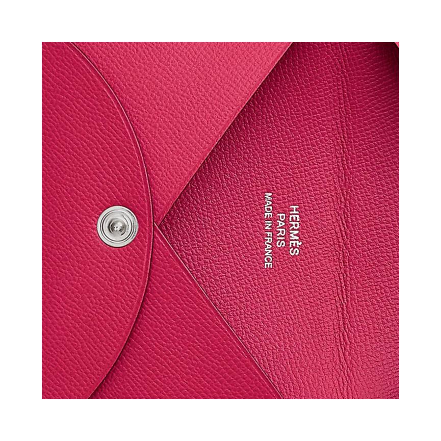 Женская сумка Hermes Calvi 7 Madame I6 Rose Extreme (ярко-розовая) — фото 3