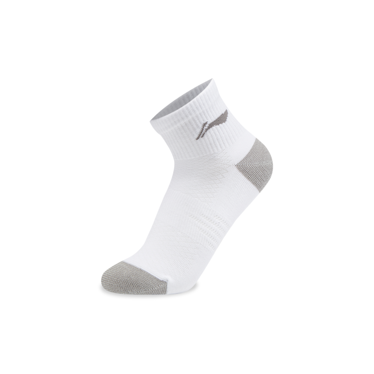 Li Ning Sports Life Collection Ankle Socks Unisex 3 Pack White