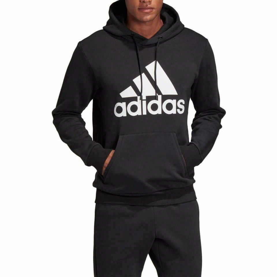 Мужское худи adidas MH BOS PO FL (черное) — фото 6