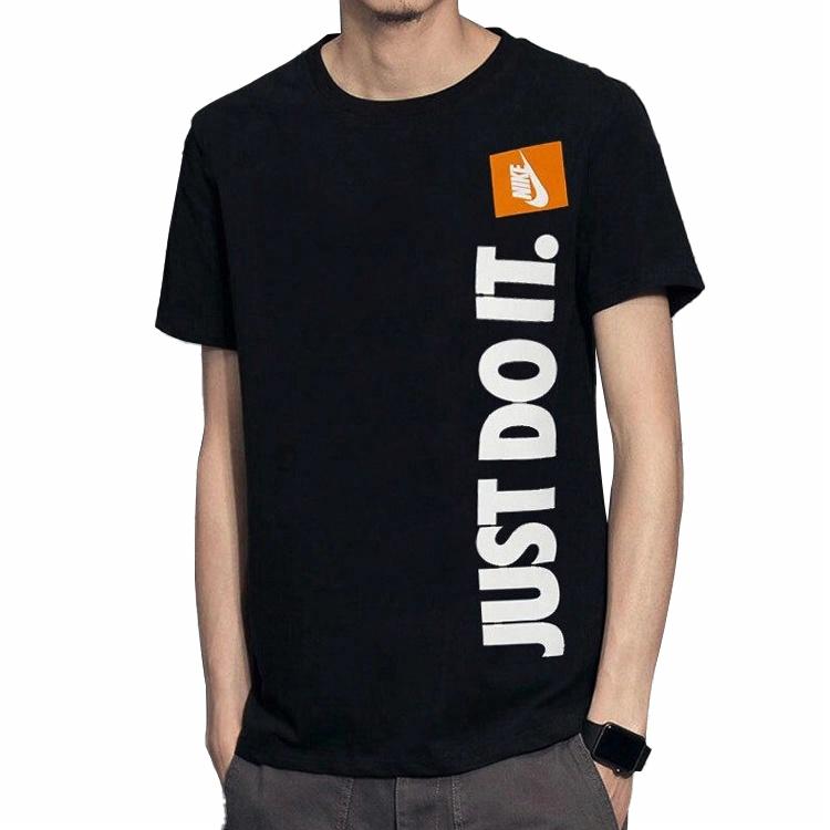 Мужская футболка Nike Big Logo Tee (черная) — фото 3