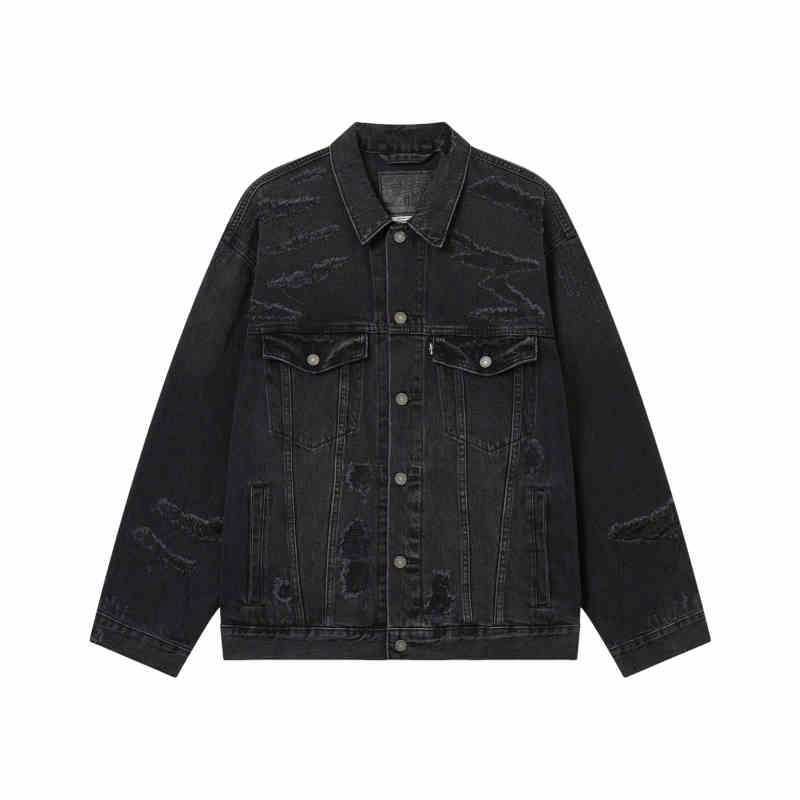 Джинсовая куртка Levi's SS25 Black Denim Jacket 002x0-0000