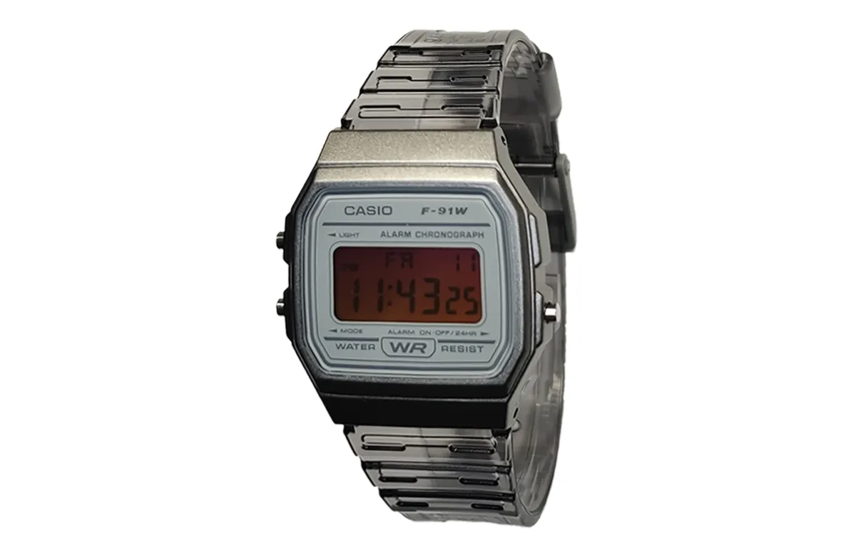 CASIO Custom Collection Quartz Movement Resin Strap Watch Men's Watches White Dial