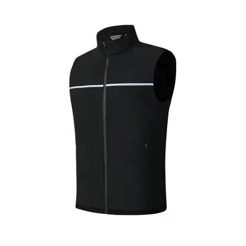 FILA Golf SS25 Vest Men's Pitch Black BK