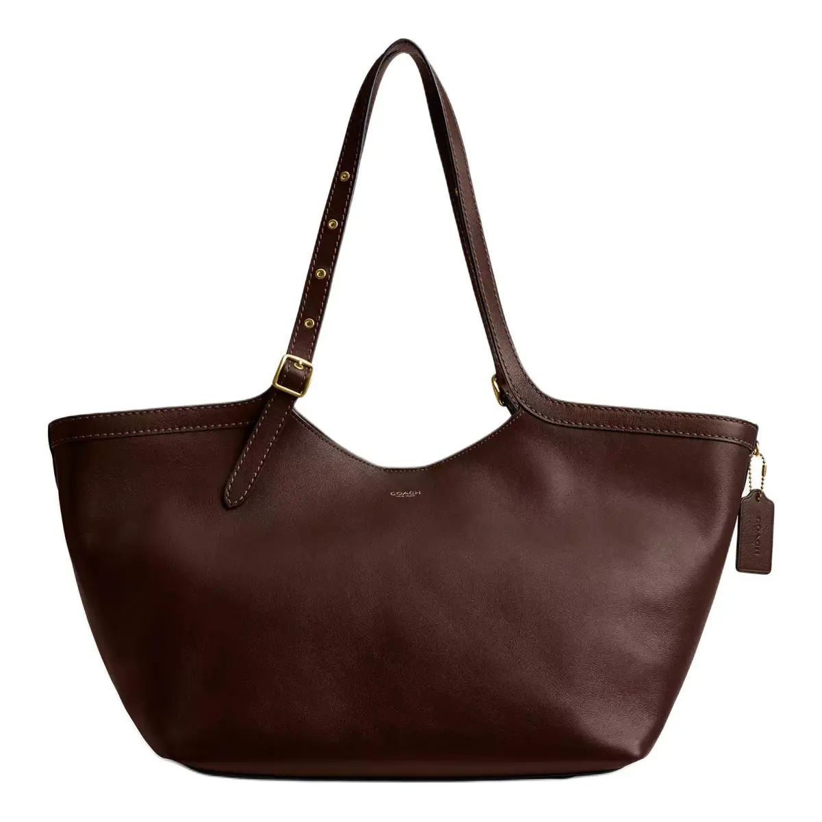 COACH Gramercy Grain Leather Tote Bag, Shopping Bag, Shoulder Bag Large Women's Maple