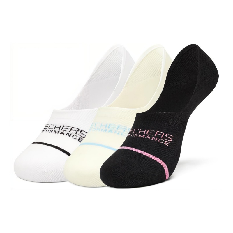 Skechers No Show Socks Unisex 3 Pack