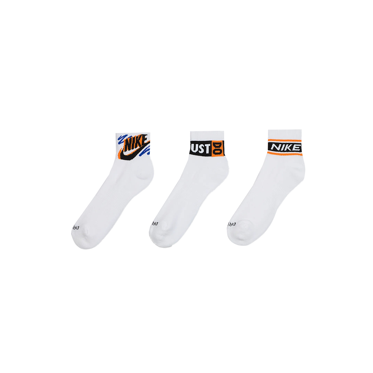 Носки Nike Dri-FIT Everyday Plus (разноцветные)