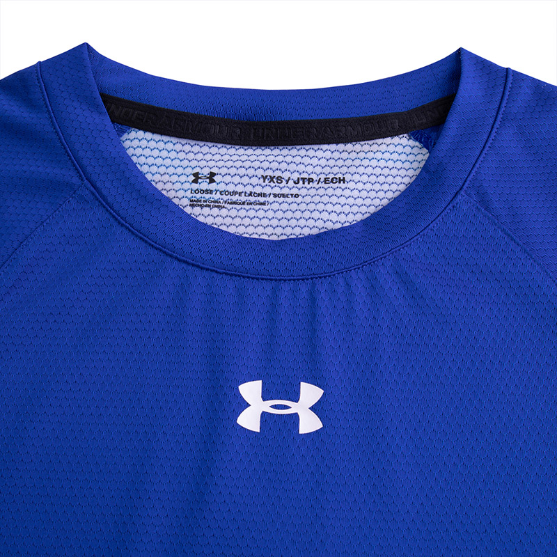 Мужская футболка Under Armour Under ArmourTLogo (ярко-синяя) — фото 7