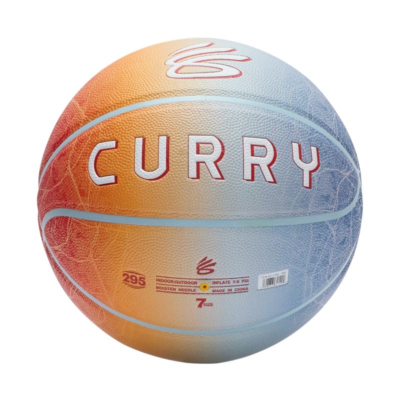 Under Armour CURRY 295 Valentine Pu Basketball Blue Orange Size 7 Training Unisex