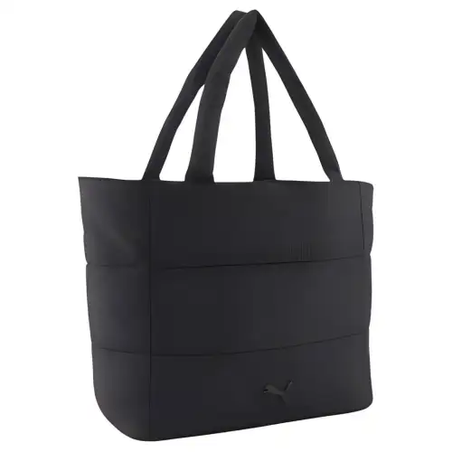 PUMA Nylon Tote Bag, Shopping Bag, Handbag, Shoulder Bag Unisex Black