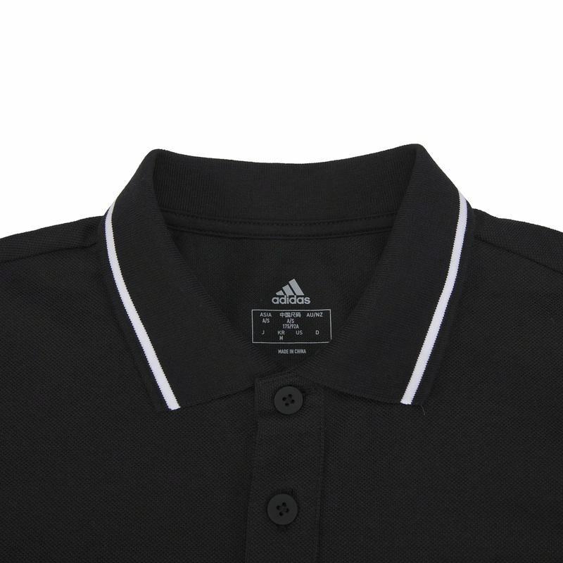 Мужская футболка adidas (черная) — фото 4