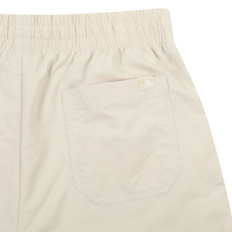 MLB Sports Shorts Unisex Ecru Thin