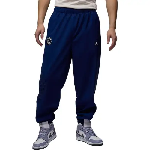 Jordan Paris Saint Germain Knitted Sweatpants Men's Blue Void