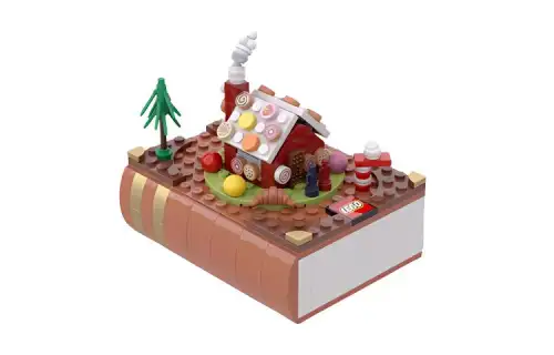 LEGO LEGO Creative Variety Series Plastic Building Blocks 0-300pcs Hansel and Gretel