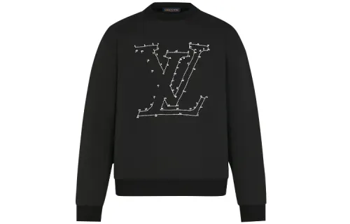 Louis Vuitton 2010s logo-embroidered sweatshirt