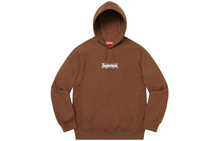 Supreme Bandana Box Logo Hooded Sweatshirt