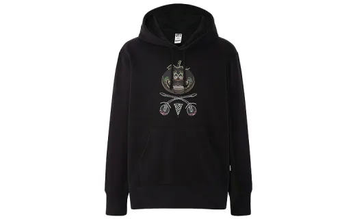 UNIQLO Sweatshirts Unisex Black Moderate Regular