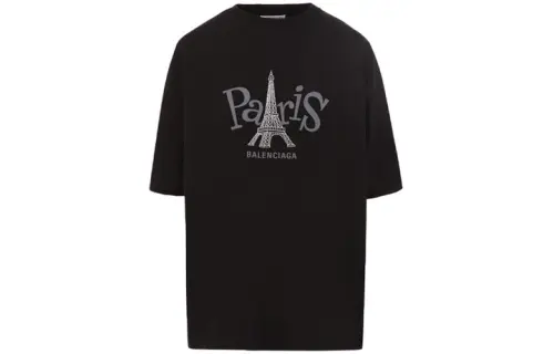 Balenciaga T Shirts Unisex Crew Neck Moderate