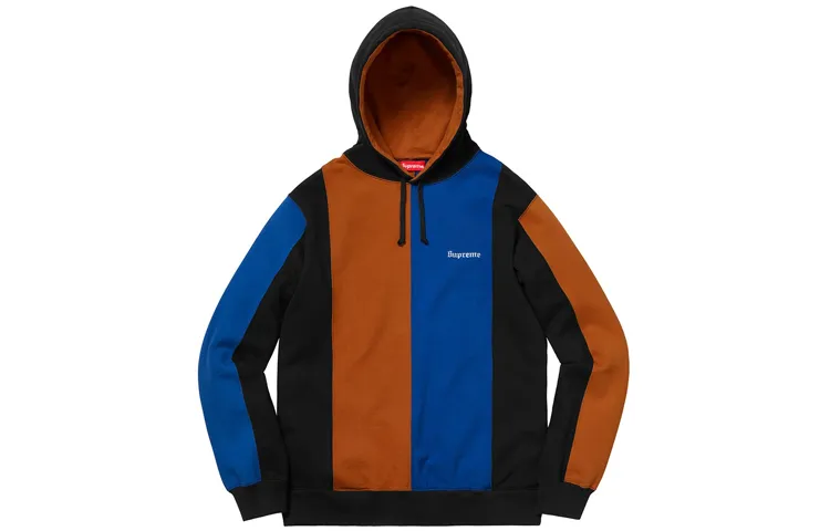 Supreme Tricolor Hooded Sweatshirt