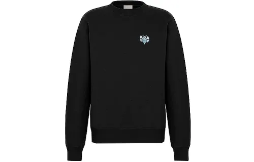 DIOR X Shawn Stussy Bee Embroidred Oversized Sweatshirt