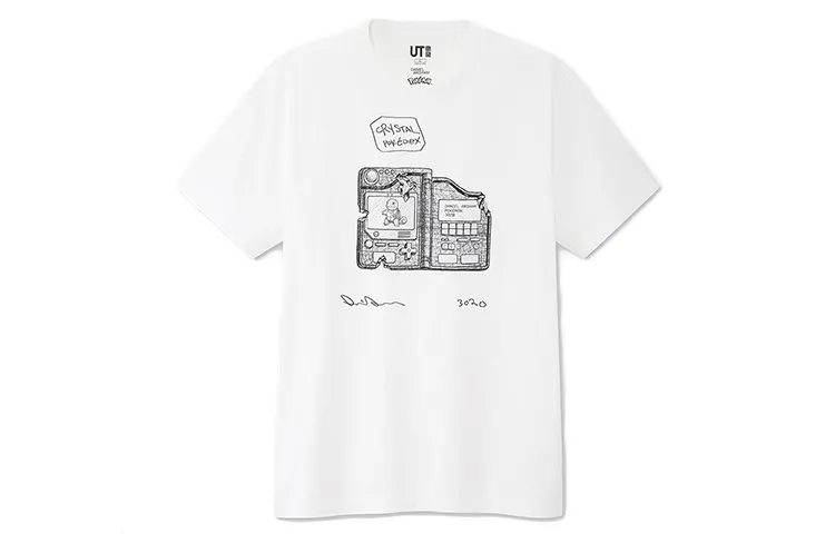 Daniel Arsham X Pokemon X UNIQLO Crystal Pokedex Tee