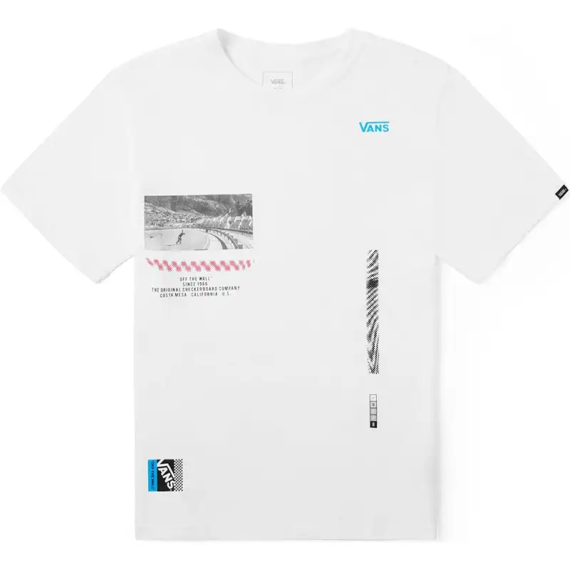 Vans T Shirts Men's Crew Neck Moderate Straight Fit