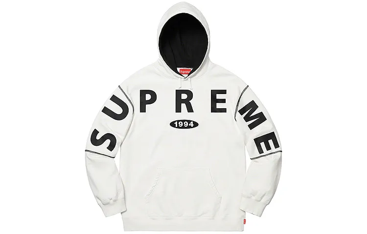 Supreme Spread Logo Hooded Sweatshirt