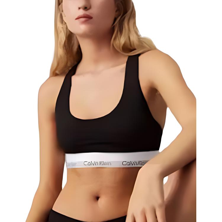 Женский топ Calvin Klein без косточек (черный)