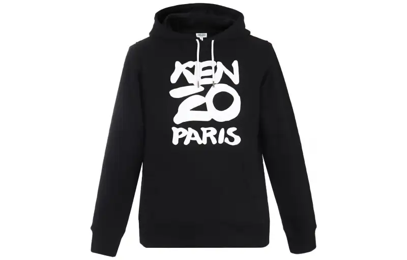 KENZO Letter Logo Sweatshirt Men's Black