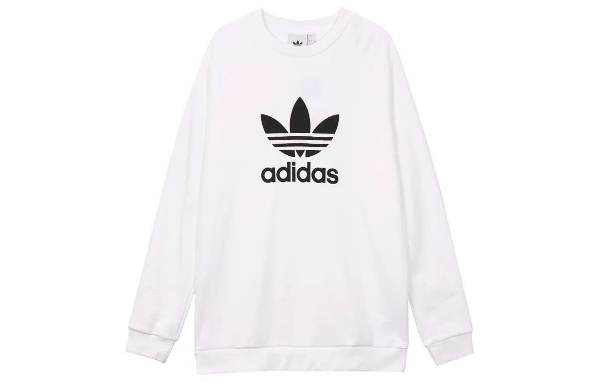 Adidas Originals TREFOIL CREW Sweatshirts Men's Crew Neck Moderate Regular