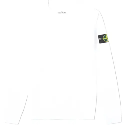 STONE ISLAND Sweatshirt Unisex Pure White