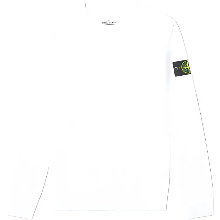 STONE ISLAND Sweatshirt Unisex Pure White