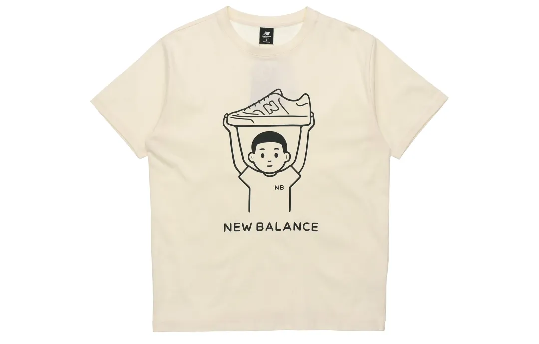 New Balance x Noritake Collection T Shirt Unisex Ivory White