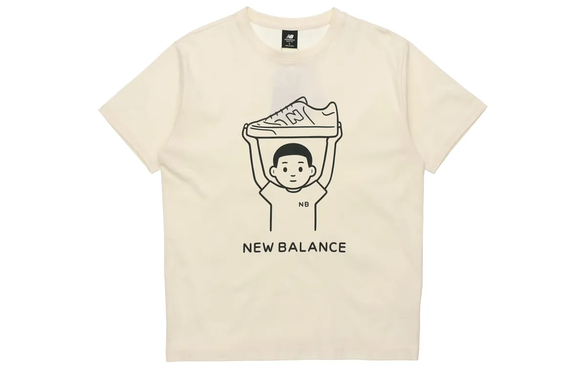 New Balance x Noritake Collection T Shirt Unisex Ivory White