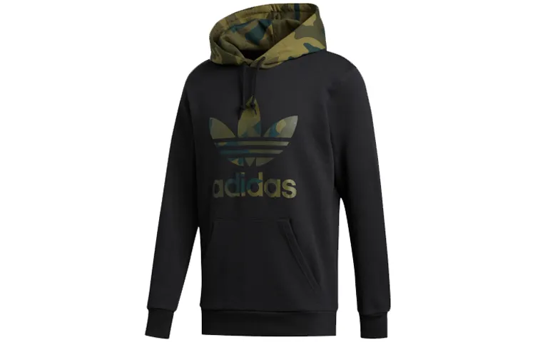 Adidas Originals Sweatshirts Men's Hooded Moderate Straight Fit