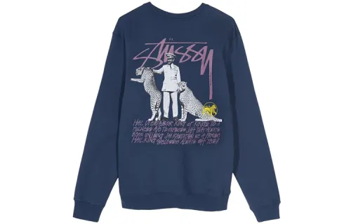 Stussy Sweatshirts Men's Crew Neck Moderate Regular